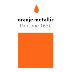 Oranje Reuze Ballon Metallic 60cm
