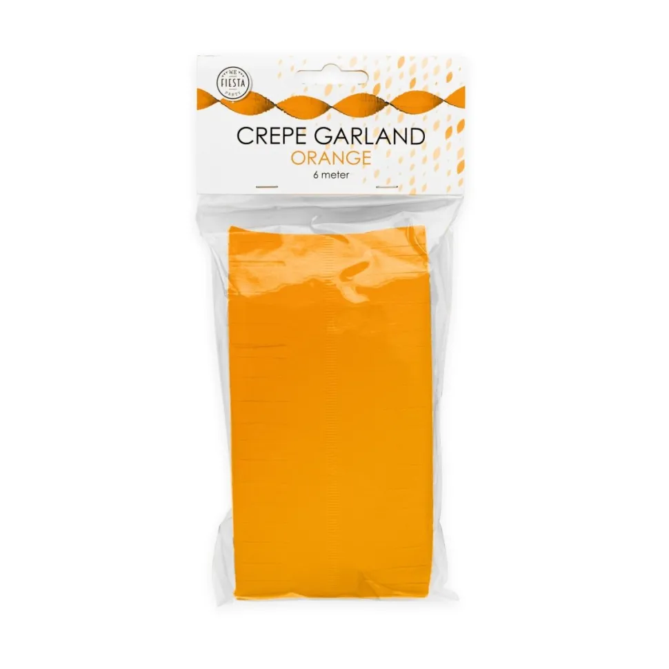 Oranje Slingers Crepe 6m
