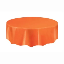 Oranje Tafelkleed Rond 2,13m