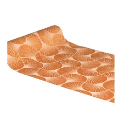 Oranje Tafelloper Gingko Print 3m