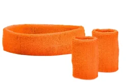Oranje Zweetbandjes Set