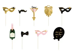 Oud En Nieuw Photobooth Props Let'S Party 9st