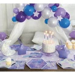 Paarse Happy Birthday Letterslinger