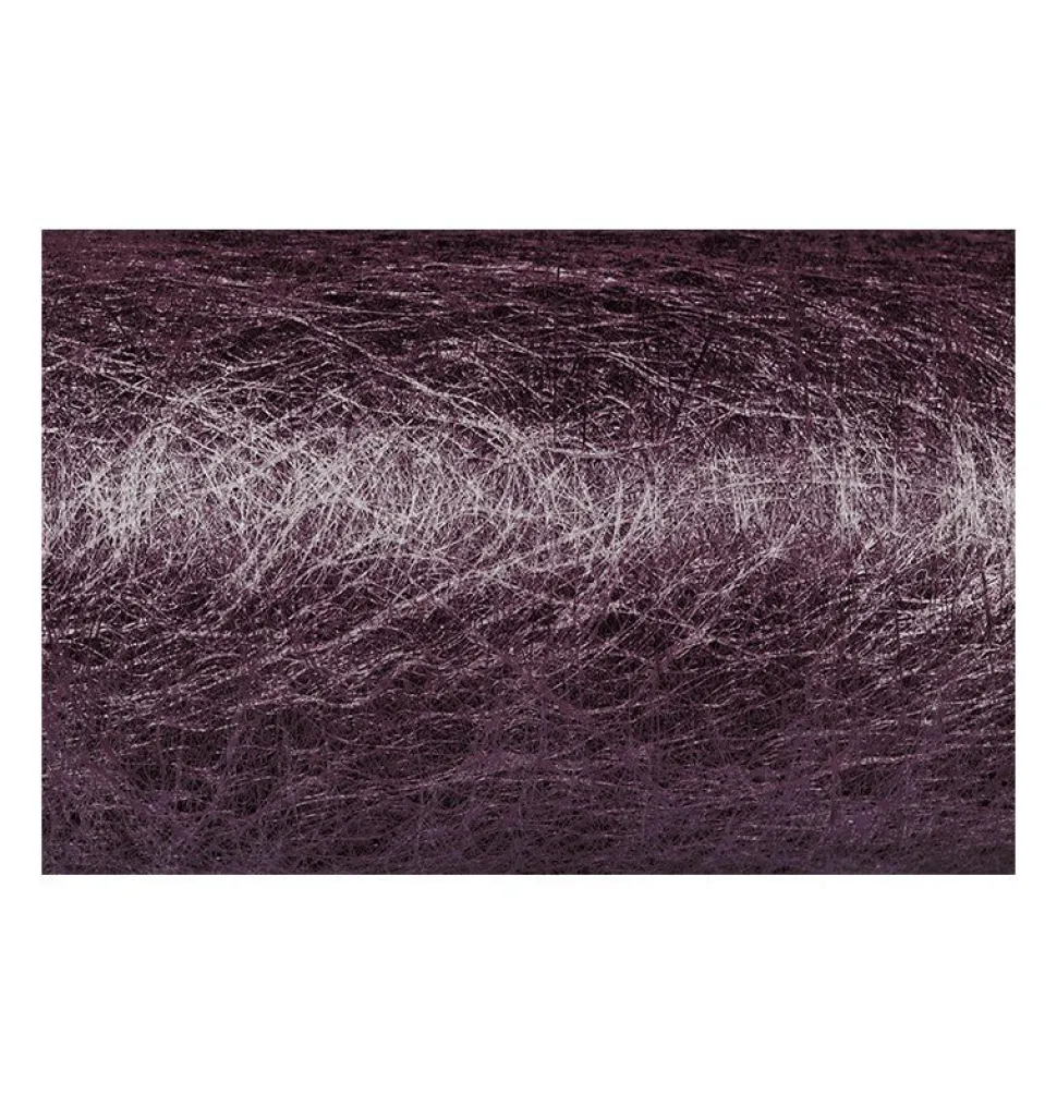 Paarse Tafelloper Glans 10M 60cm