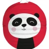 Panda Lampion Rood Wit Zwart 22cm