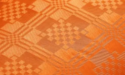 Papieren Tafelkleed Oranje 8m