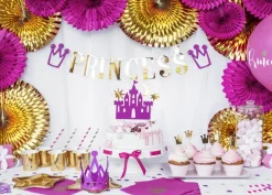 Papieren Waaiers Goud Set 23-40cm 3 delig