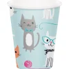 Party Cats Bekers 256ml 8st