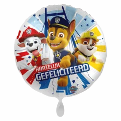 Paw Patrol Helium Ballon Leeg 43cm