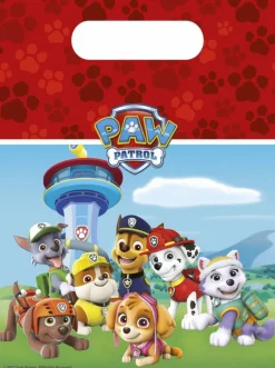 Paw Patrol Uitdeelzakjes Versiering 23cm 6st