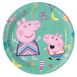 Peppa Pig Borden 20cm 8st