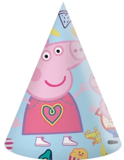 Peppa Pig Feesthoedjes 6st