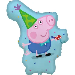 Peppa Pig Helium Ballon Groen Leeg 85cm