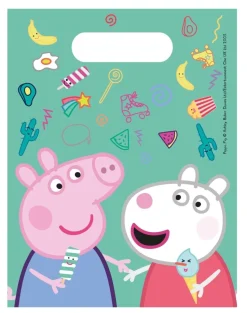 Peppa Pig Uitdeelzakjes 23cm 6st