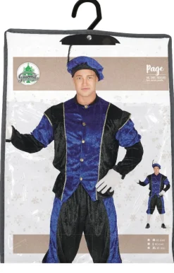 Pietenpak Blauw Zwart