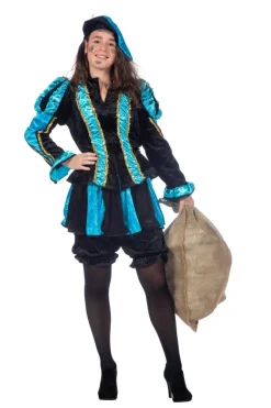 Pietenpak Dames Blauw
