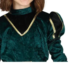 Pietenpak Jurk Kind Groen/Goud