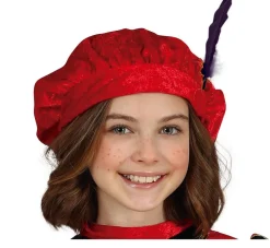 Pietenpak Jurk Kind Rood/Goud
