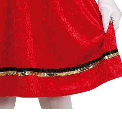 Pietenpak Jurk Kind Rood/Goud