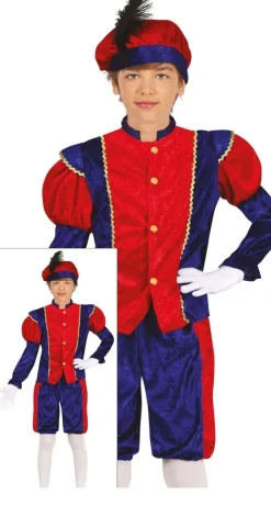 Pietenpak Kind Rood/Blauw