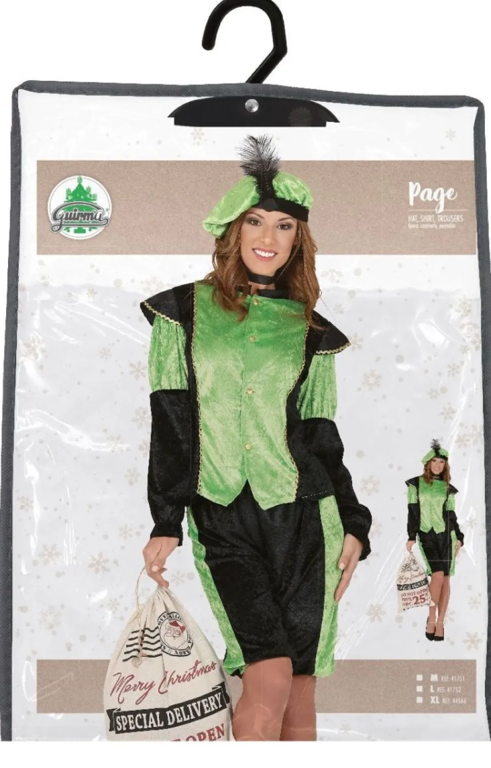 Pietenpak Lichtgroen Dames