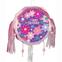 Pinata Bloemen Happy Birthday