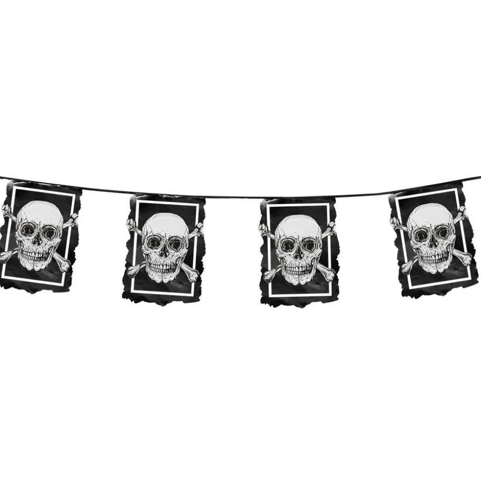 Piraten Slinger Doodshoofd 6m