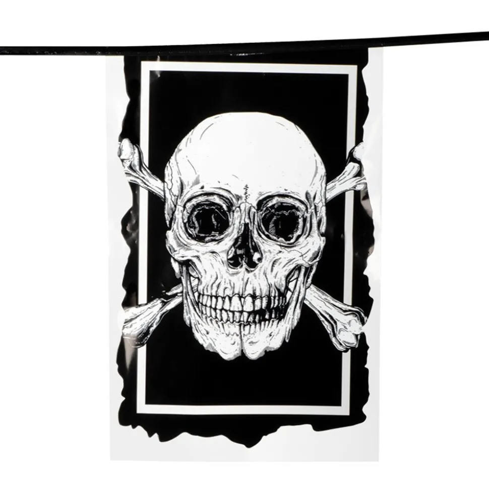 Piraten Slinger Doodshoofd 6m