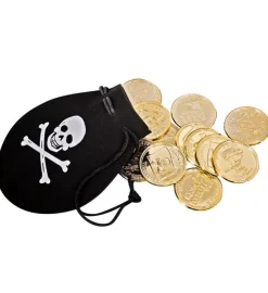 Piratentasje Met 12 Gouden Munten