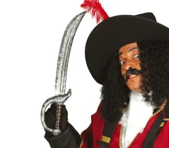 Piratenzwaard Zilver 52cm