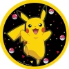 Pokemon Borden Zwart Geel 23cm 8st