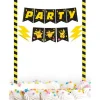 Pokemon Taarttopper Zwart Geel 25cm