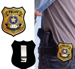 Politie Badge Goud