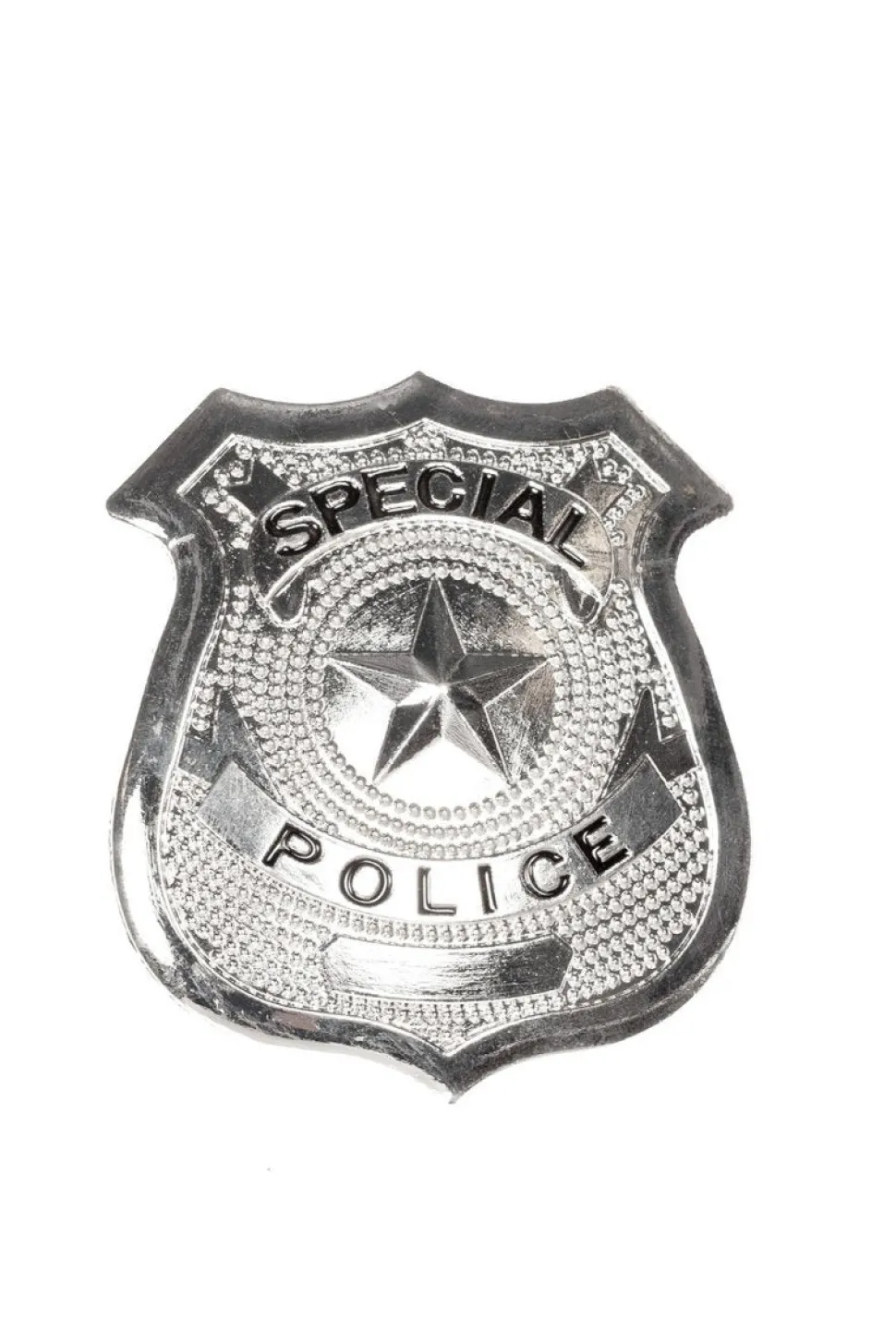 Politie Badge Zilver