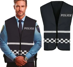 Politie Vest Zwart