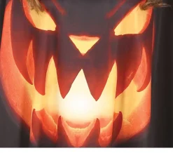 Pompoen Halloween poncho Dames