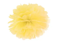 Pompon Geel 25cm