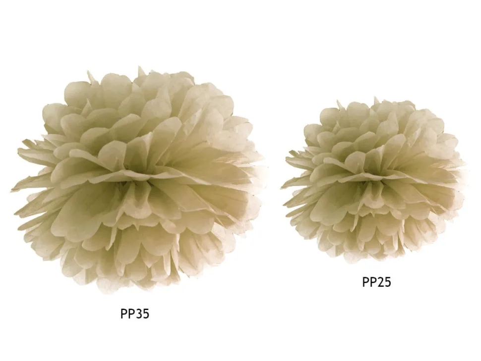 Pompon Goud 25cm