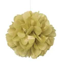 Pompon Goud 20cm 3st
