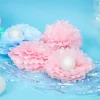 Pompon Lichtroze 25cm