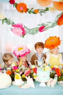 Pompons Bloemen 3st