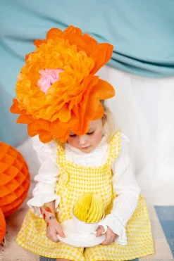 Pompons Bloemen 3st