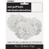 Pompon Wit 20cm 3st