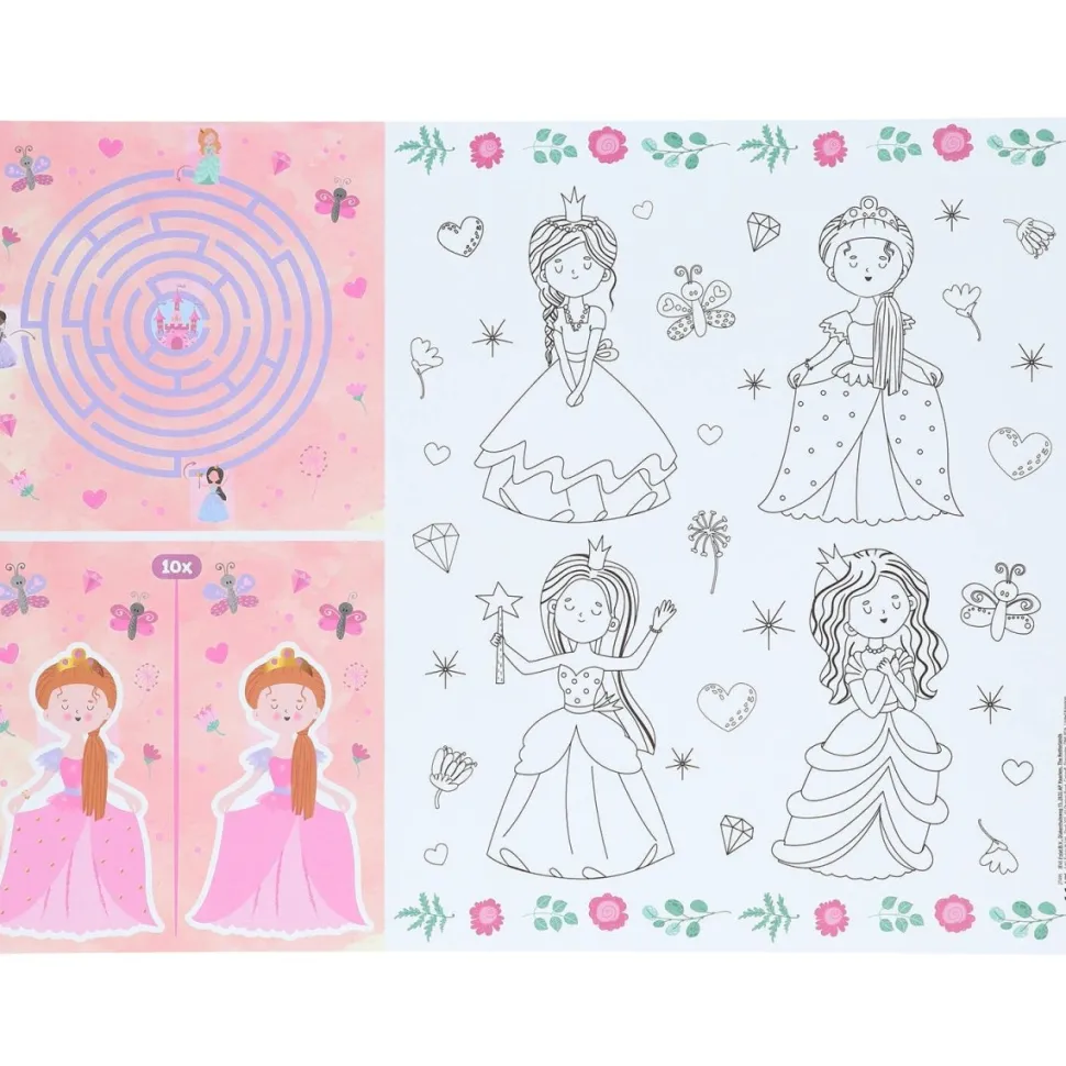 Prinsessen Placemats 40cm 6st