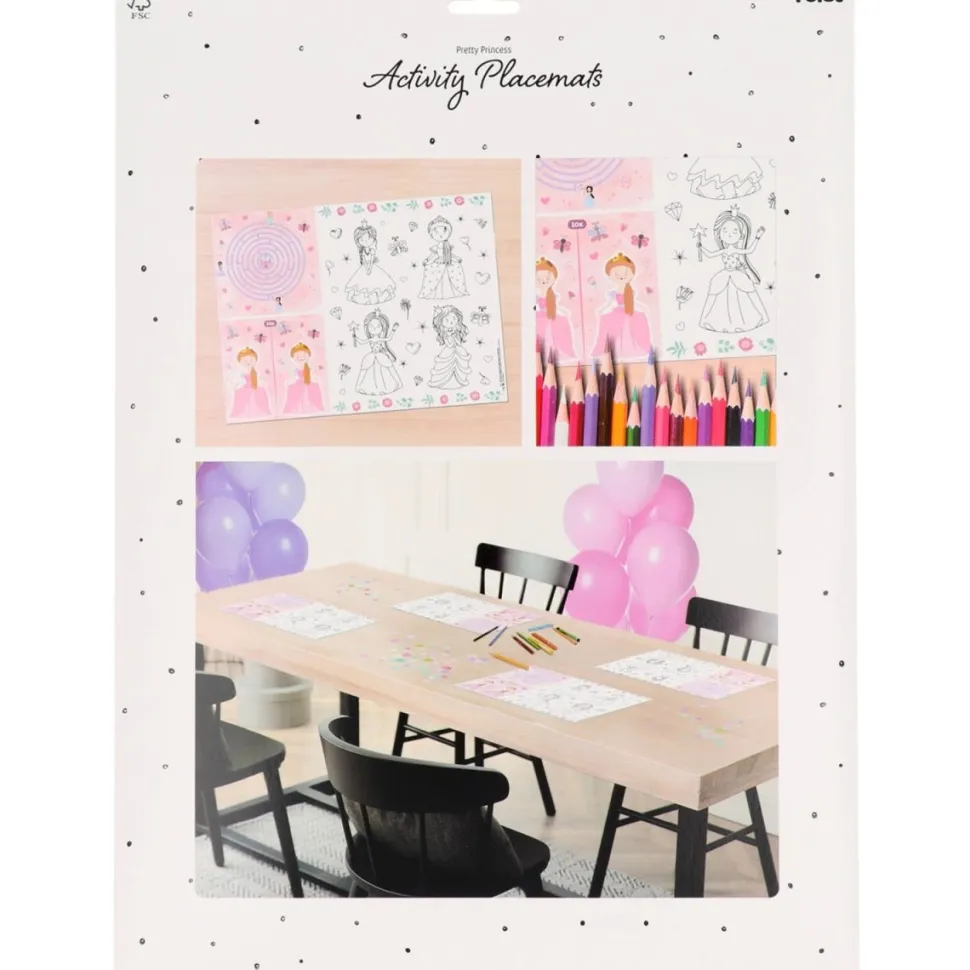 Prinsessen Placemats 40cm 6st