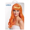Pruik Lang Haar Oranje