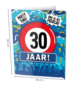 Raambord 30 jaar 60cm