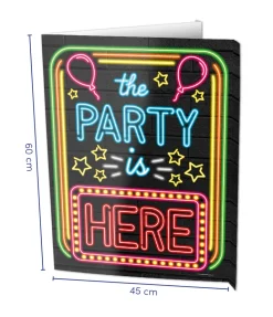 Raambord The party is here 60cm