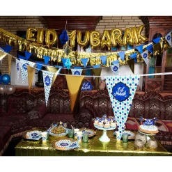 Ramadan Cocktailprikkers Eid Mubarak 12cm 12st