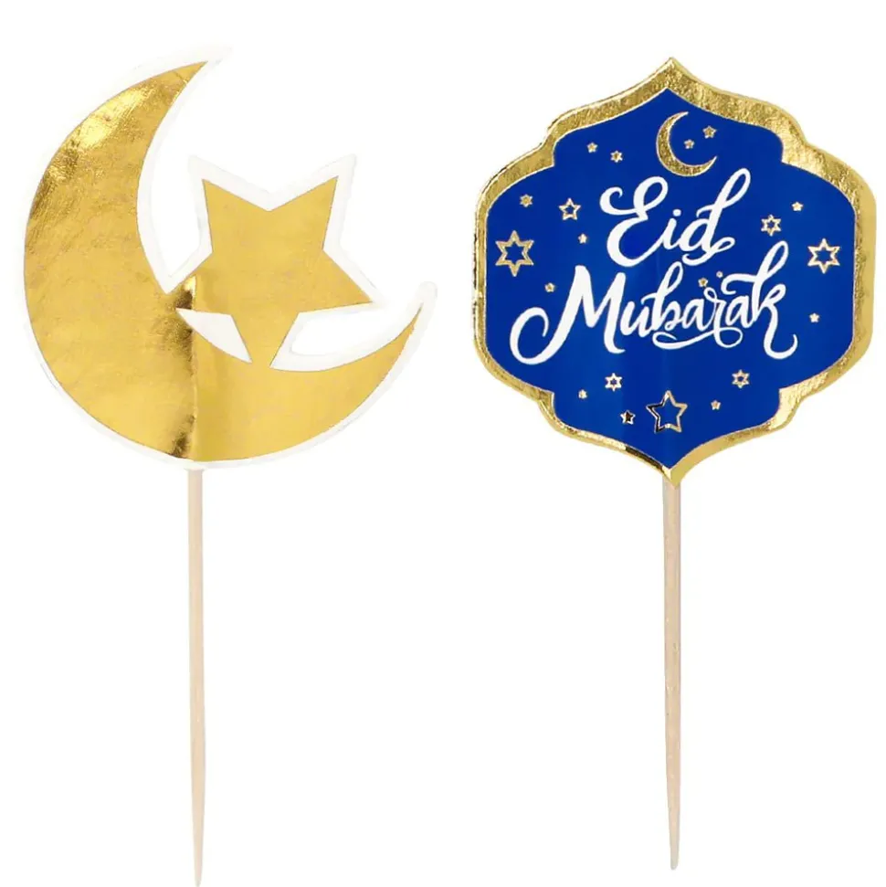Ramadan Cocktailprikkers Eid Mubarak 40 delig